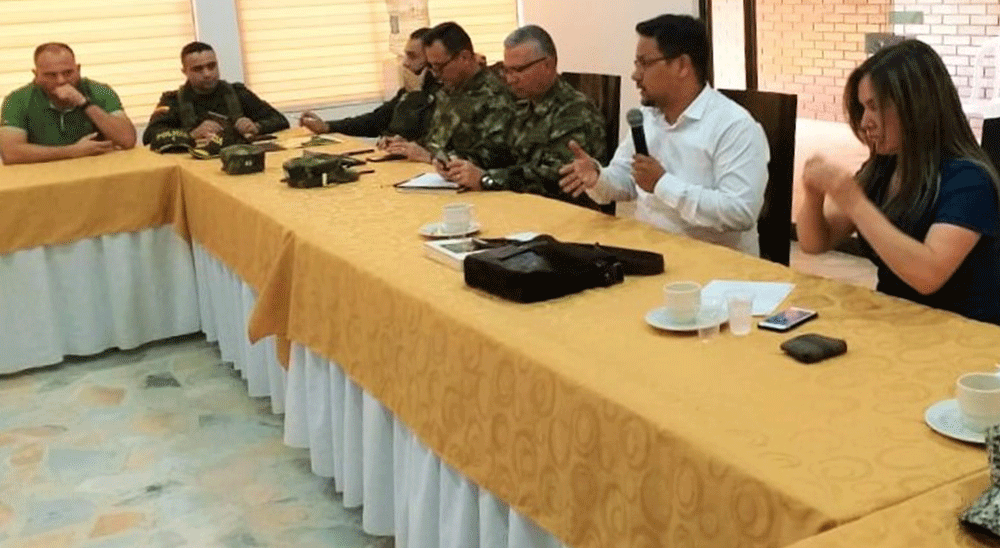 URT y Fuerza Pública, en Arauca, fortalecerán la seguridad para el desarrollo de visitas a municipios del departamento