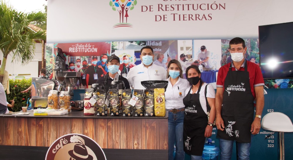 Feria de cafés especiales en Norte de Santander impulsa  a emprendedores de la restitución de tierras