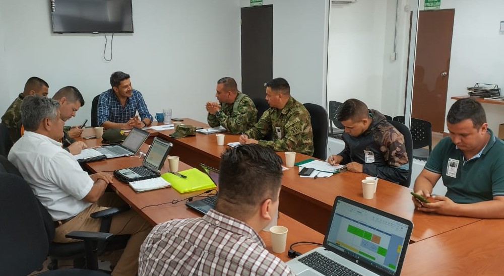 Territorial Magdalena Medio coordina plan piloto con Fuerza Pública para extender restitución de tierras al sur de Bolívar