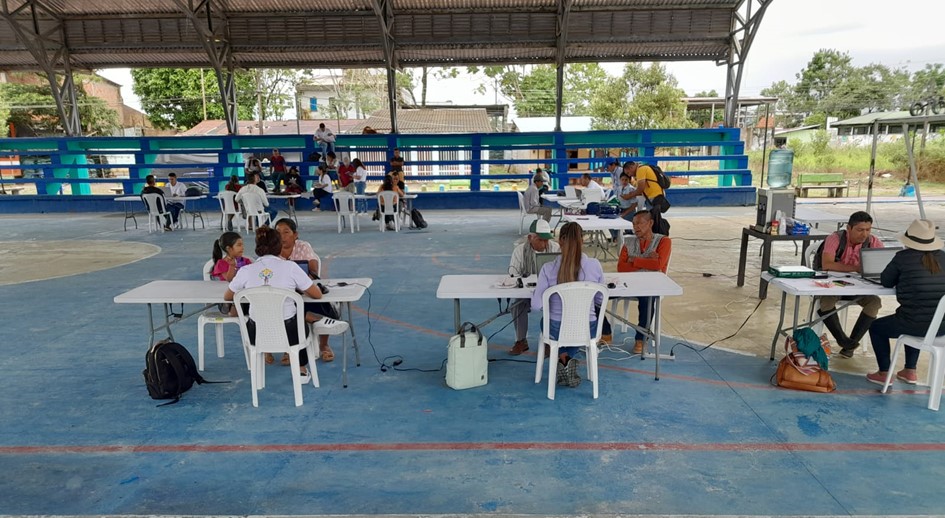 Al municipio de Puerto Guzmán, Putumayo, llegó la URT para atender a comunidad desplazada y despojada sus predios