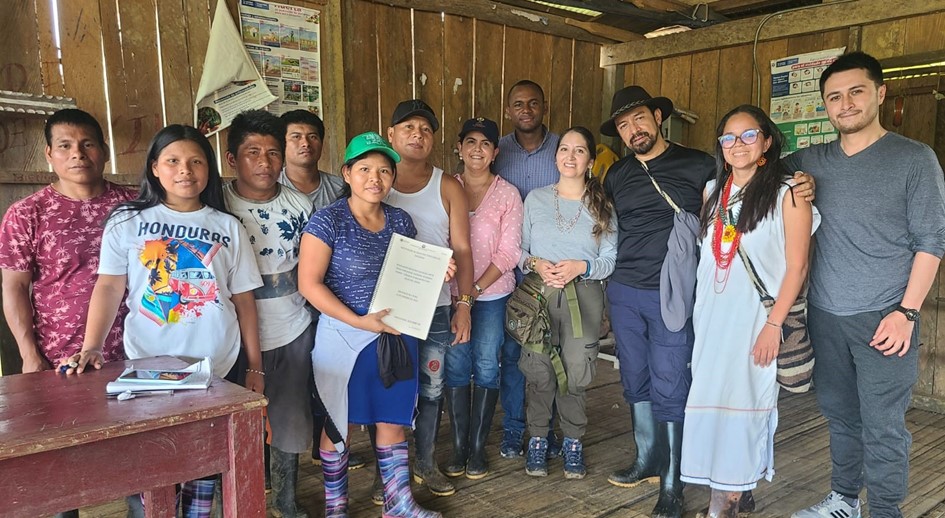 Comunidad indígena Wounaan Nonam recibió 236 hectáreas de su territorio, tras fallo judicial que reconoce sus derechos ancestrales