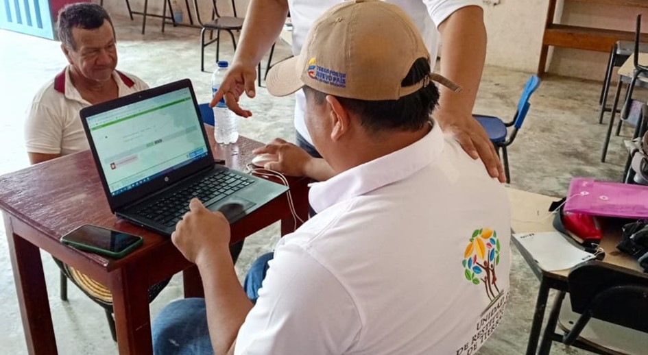 En Putumayo, URT realizó jornada de Atención y recepción de solicitudes a familias víctimas de violencia