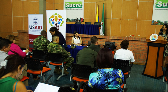 Nuevos compromisos institucionales para beneficiarios de restitución en Sucre
