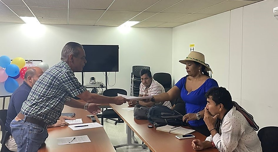 Sentencia judicial reconoce los derechos territoriales a 76 familias indígenas en Tolima