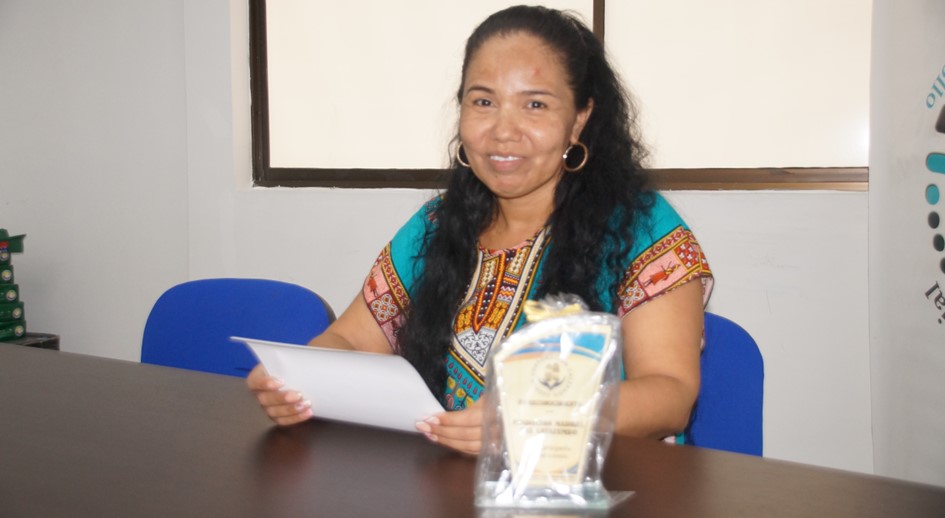 Una solicitante de restitución de tierras en La Gabarra (Norte de Santander) es nominada para ser Mujer Cafam