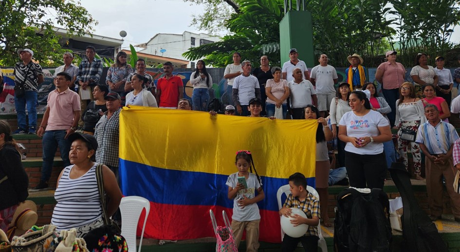 URT conmemora con las víctimas los 20 años de los desplazamientos de Peñas Coloradas, La Unión Peneya, Puerto Torres y Santiago de la Selva en Caquetá
