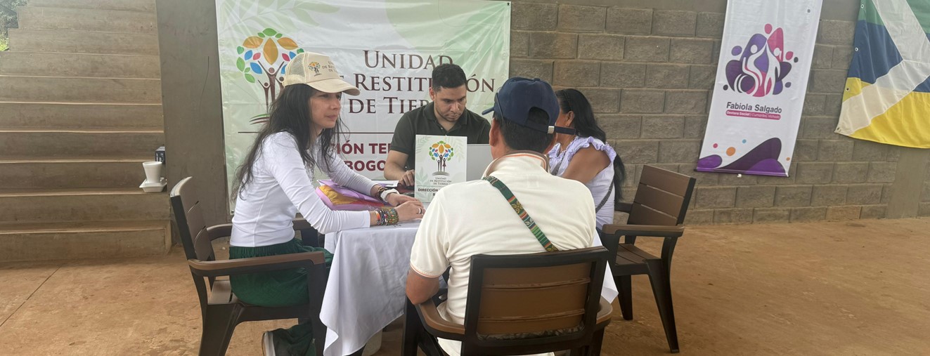 La URT lidera Feria de Atención al Ciudadano en Cumaribo (Vichada) 