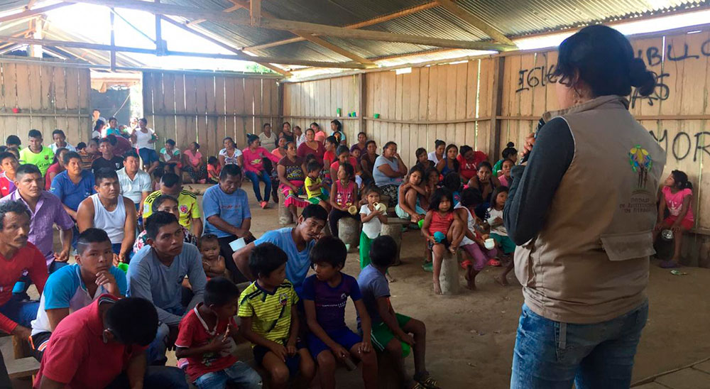 URT avanza en la reparación de derechos territoriales de las comunidades indígenas de Guainía