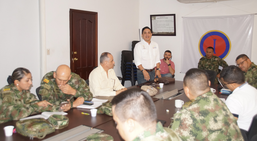 Unidad de Restitución de Tierras y Ejército definen acciones para garantizar seguridad en municipios de Magdalena y Atlántico