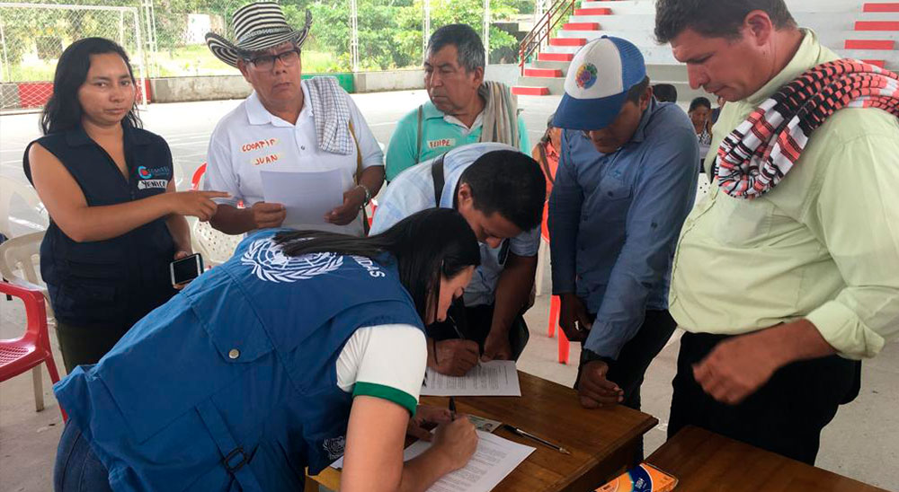 Con el apoyo de la Unidad de Restitución de Tierras (URT), avanza el proceso de certificación de los pimenteros putumayenses