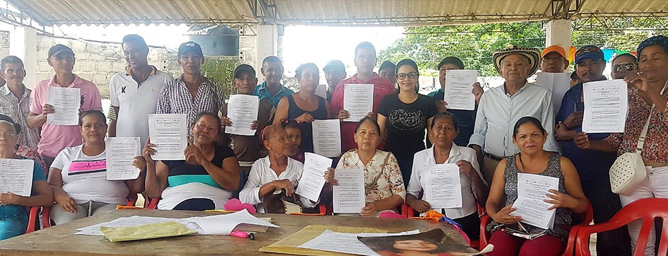 Familias de Magdalena serán compensadas con dinero por haber demostrado su buena fe a la hora de comprar predios de reclamantes de tierras