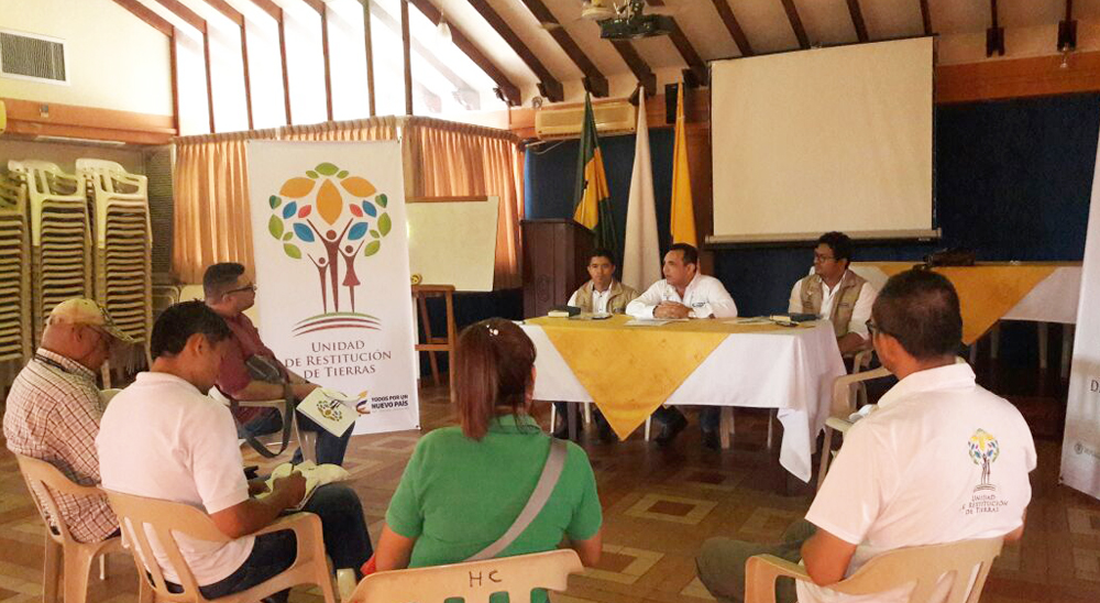 Antioquia fortalece proceso para responder a solicitudes de restitución de tierras