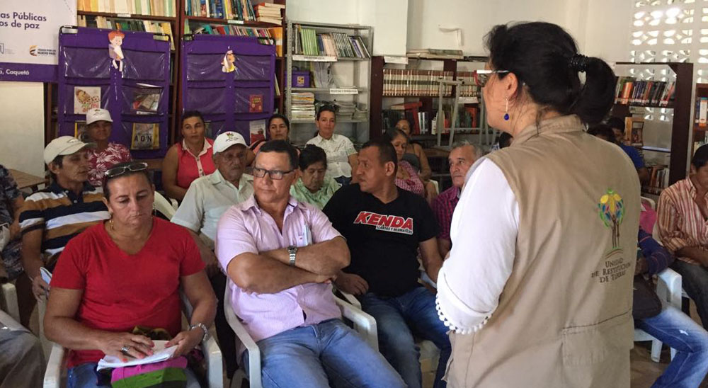 Unidad de Restitución inició trabajos con comunidad de Albania, en Caquetá