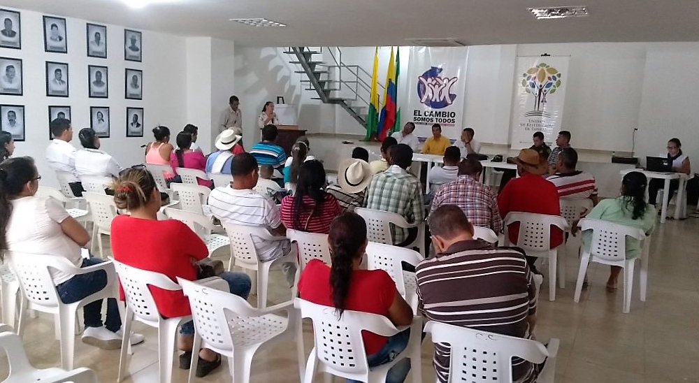 Unidad de Restitución de Tierras capacitó a defensores públicos de Boyacá