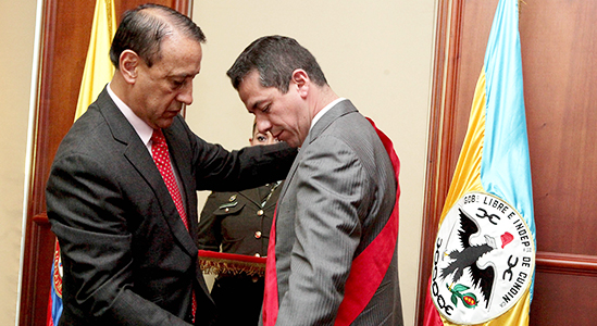 “Ricardo Sabogal es un cundinamarqués ejemplar”, afirmó Álvaro Cruz Vargas, gobernador de Cundinamarca