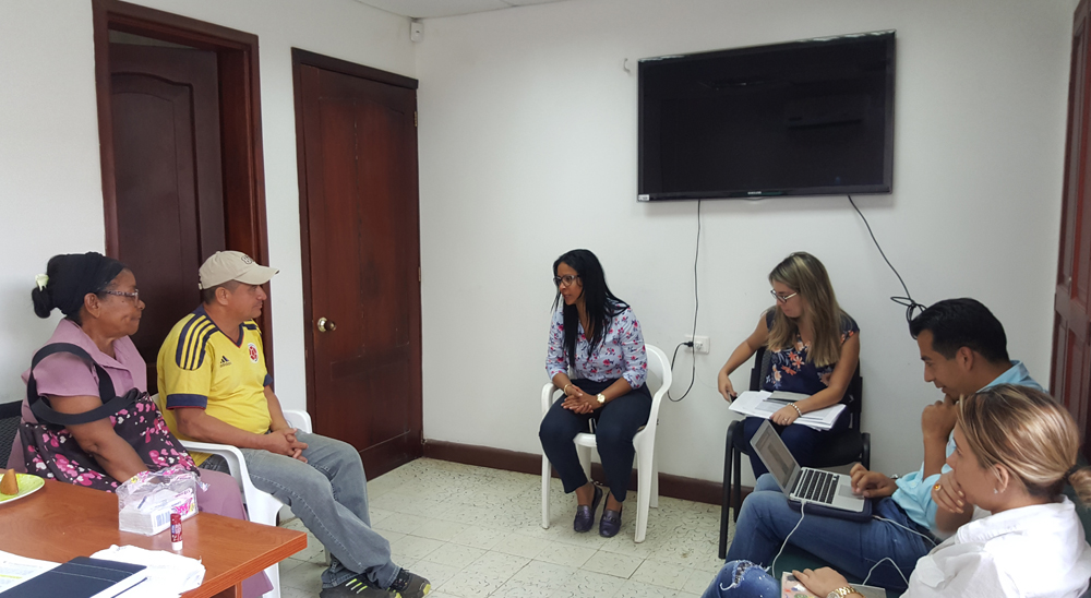 La Unidad de Restitución de Tierras escucha a los segundos ocupantes de Sucre y Bolívar