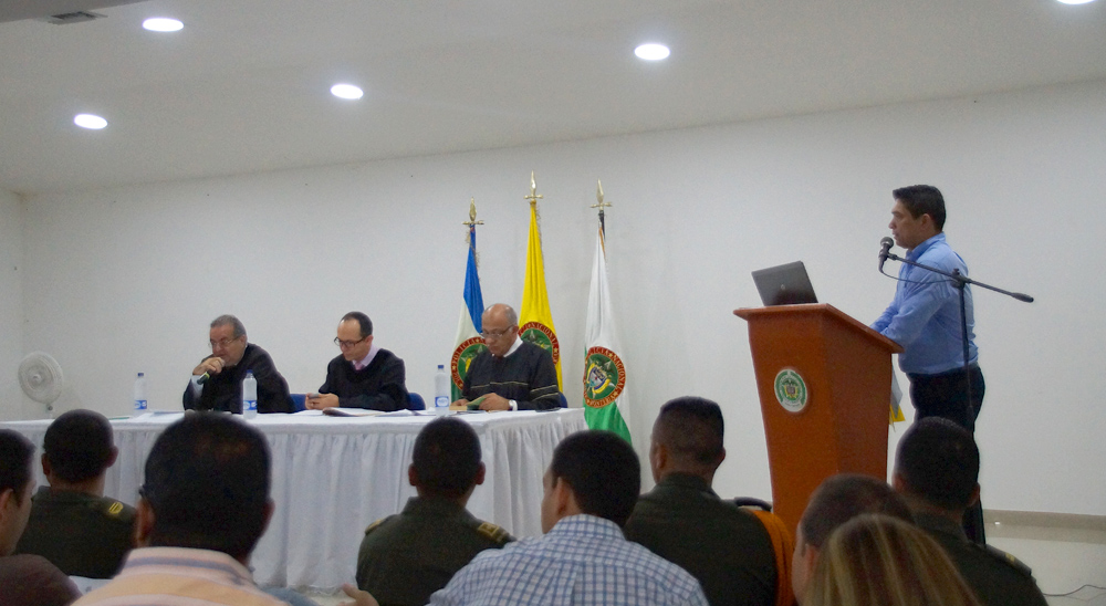 Magistrados del Tribunal Superior de Antioquia realizan audiencia de seguimiento a sentencias de Montería y Valencia
