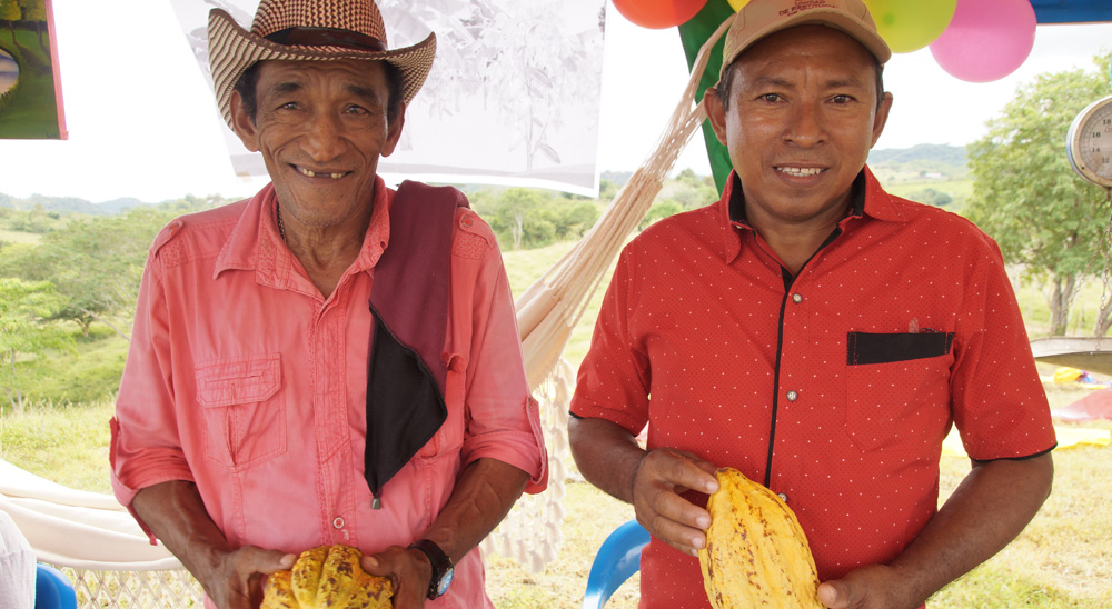 Campesinos restituidos de Cambimba se proyectan como productores sostenibles y empresarios exitosos