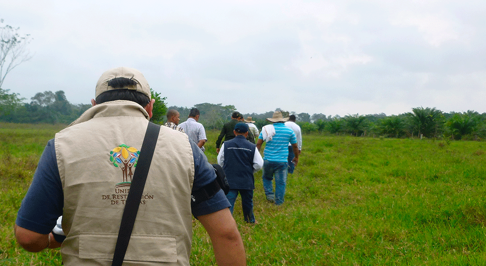 Familias desplazadas de Orito, Putumayo, recuperaron 150 hectáreas de tierra
