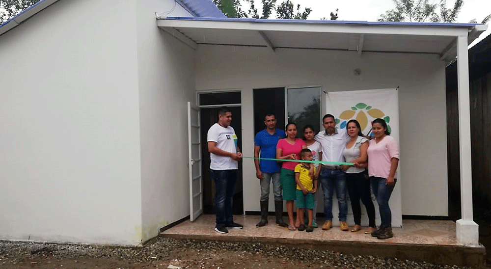 64 familias restituidas de cinco municipios del Putumayo recibirán subsidio de vivienda