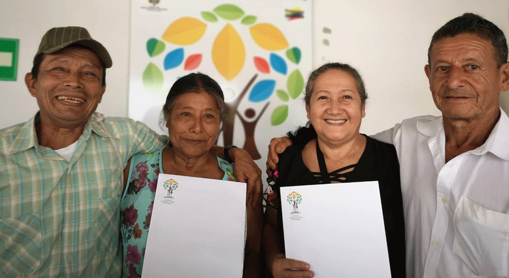 En la Semana de las Víctimas, beneficiarios de restitución de Putumayo recibieron predios a manera de compensación