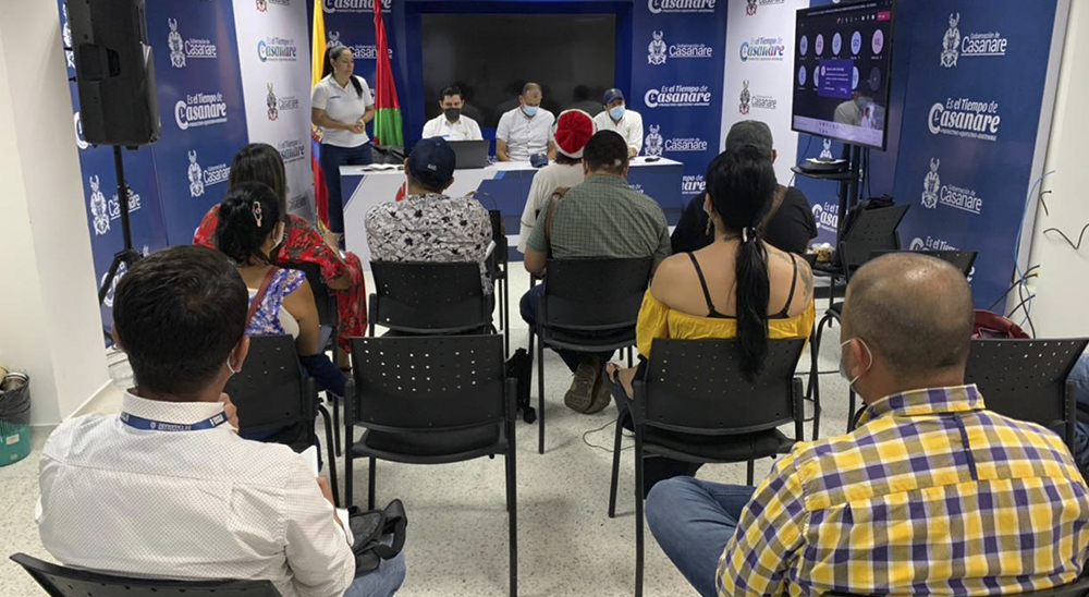 Mesa Departamental de Víctimas del Casanare, recibió socialización de la Ley de Víctimas y Restitución de Tierras