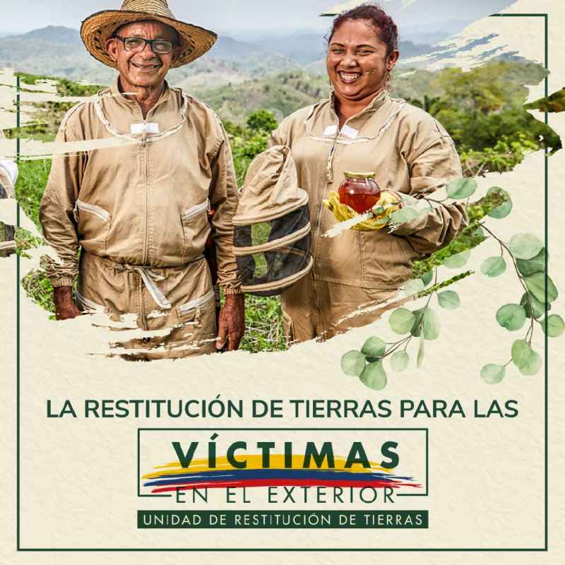 La restitución de tierras para las victimas que se encuentran en el exterior