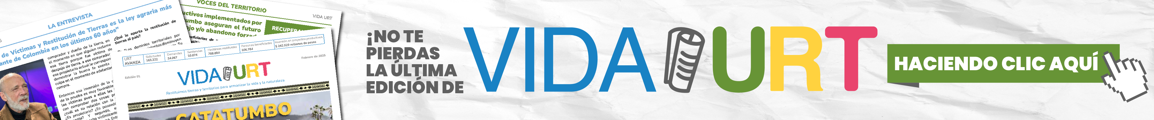 Banner Vida URT Banner Vida URT