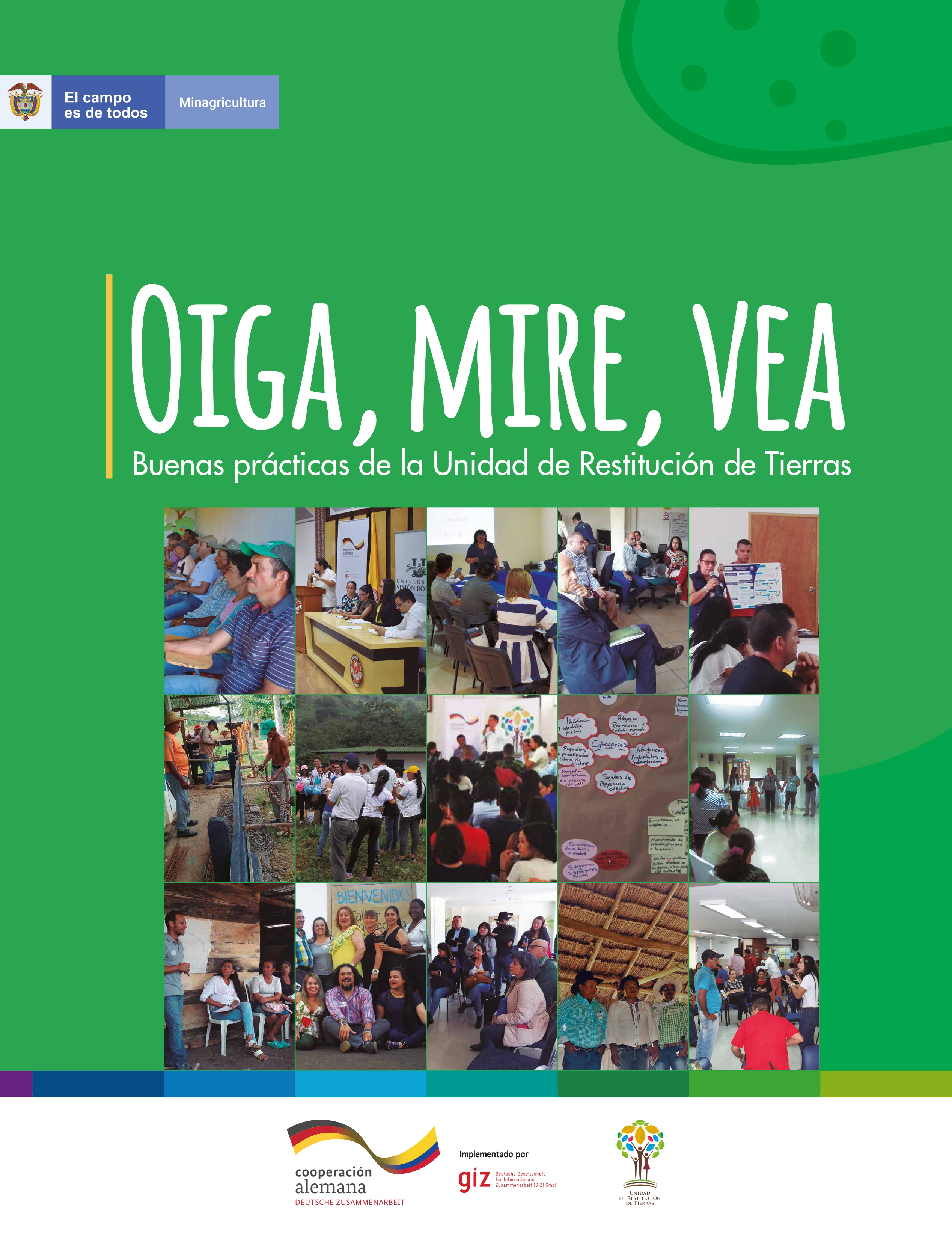 Buenas prácticas de la Unidad de Restitución de Tierras