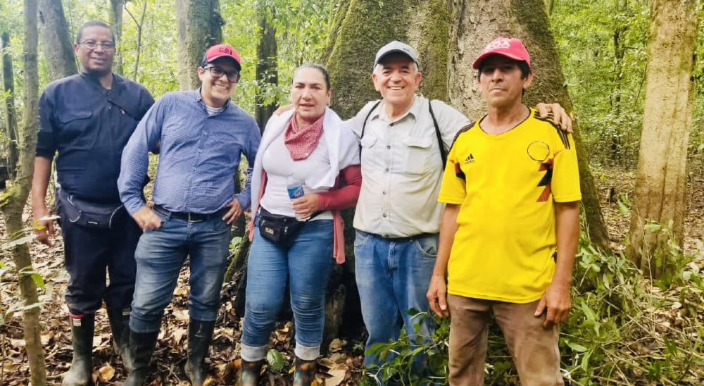  nullUna familia desplazada tras la masacre de Mapiripán retornó a sus tierras abandonadas 