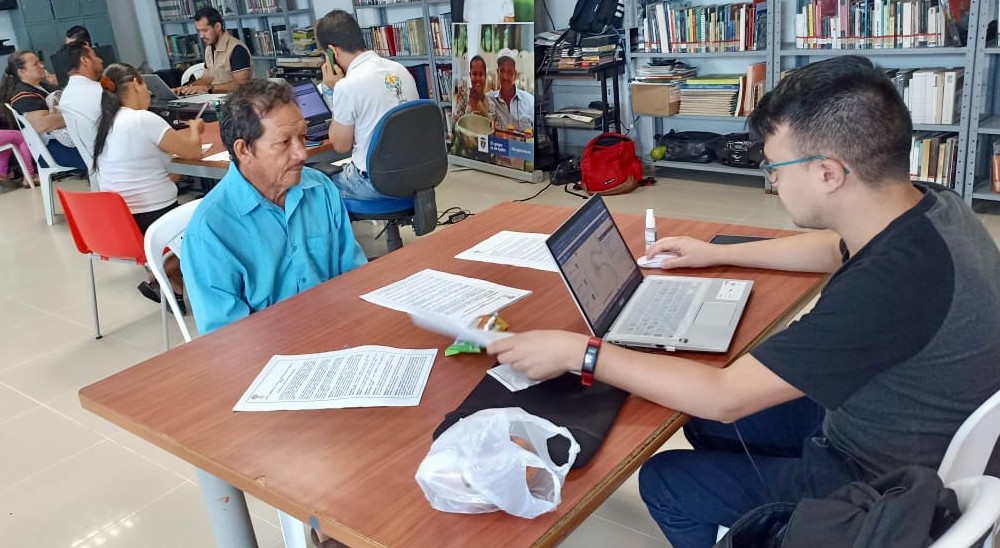  nullAtención y toma de solicitudes de restitución llegó a Puerto Parra, Santander 