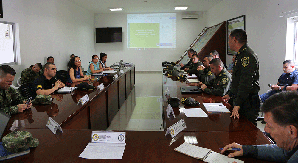 Autoridades confirmaron óptimas condiciones de seguridad en el Eje Cafetero para realizar trabajos de restitución de tierras 
