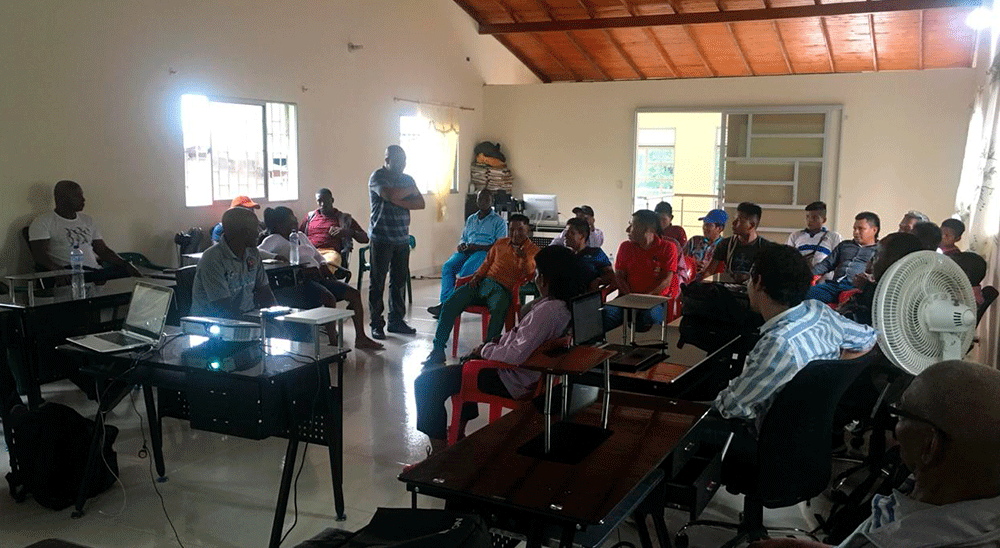 Unidad de Restitución de Tierras apoya acuerdo de convivencia entre comunidades étnicas de Bagadó (Chocó) 