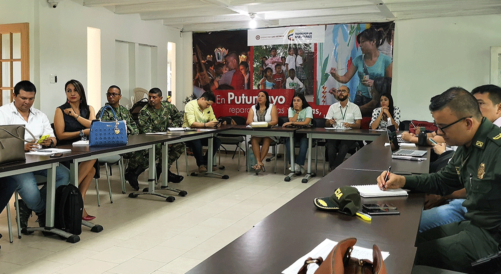 En Putumayo, fue realizada la primera Mesa de Restitución de Tierras de 2019 