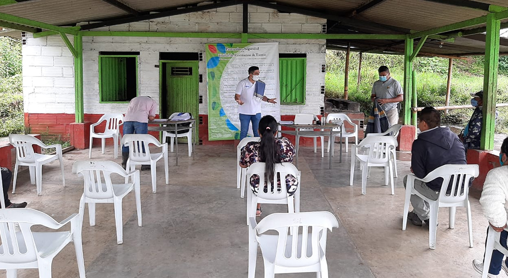 Resguardo Indígena San Lorenzo fue priorizado por la Unidad de Restitución para recibir subsidios de vivienda 