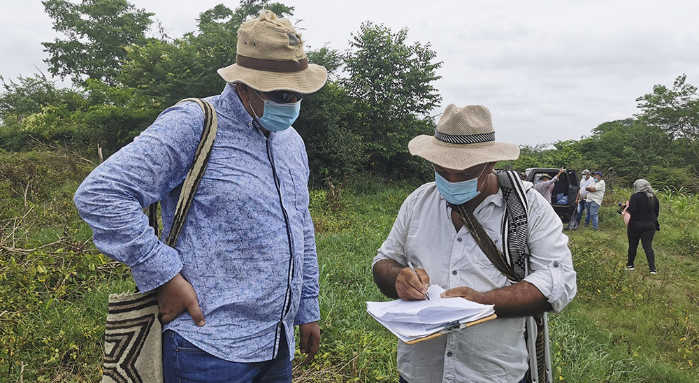 La Unidad de Restitución de Tierras dando cumplimiento a las órdenes de la sentencia entrega 80 hectáreas en Magdalena 