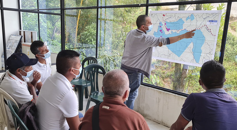 Unidad de Restitución de Tierras realiza pedagogía de la Ley de Víctimas con indígenas de la organización Camawari en Nariño 