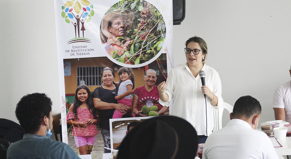 La Unidad de Restitución de Tierras llegó a Samaniego, Nariño para socializar la ruta de atención 