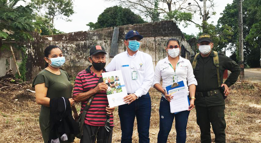 Familia víctima de las FARC recuperan propiedad en Valparaíso, Caquetá 