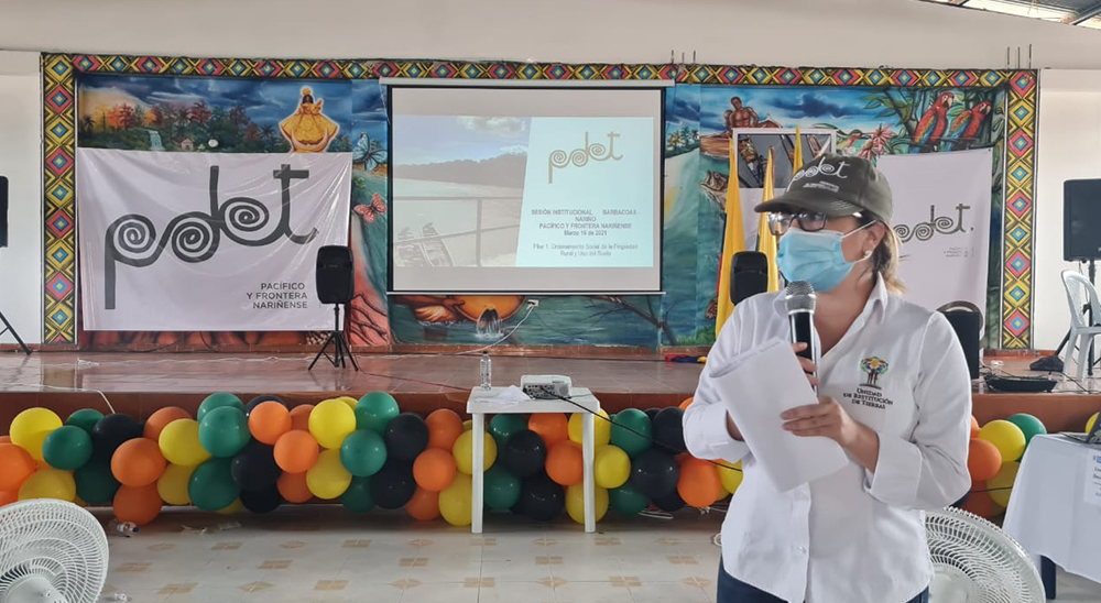 Unidad de Restitución de Tierras resolvió más de 1.100 solicitudes de víctimas en el Pacífico Nariñense 