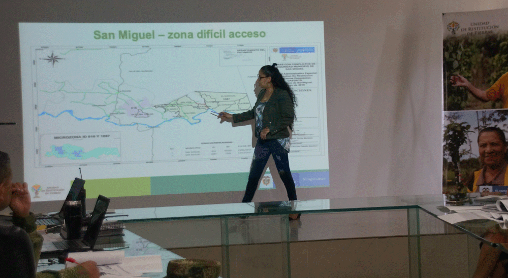 Unidad de Restitución de Tierras iniciará tareas en la zona de Maravelez, en Valle del Guamuez (Putumayo)