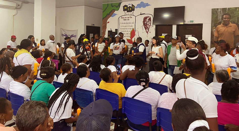 Más de 600 personas alzaron su voz en el Chocó para rechazar la violencia y promover la construcción de la paz
