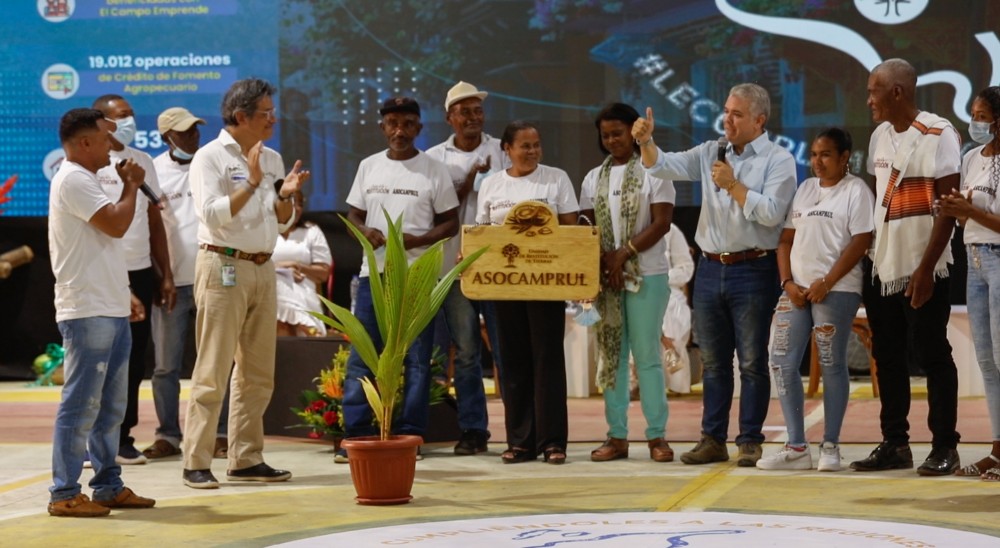 Presidente Duque reconoció a Unidad de Restitución de Tierras por estar construyendo país 