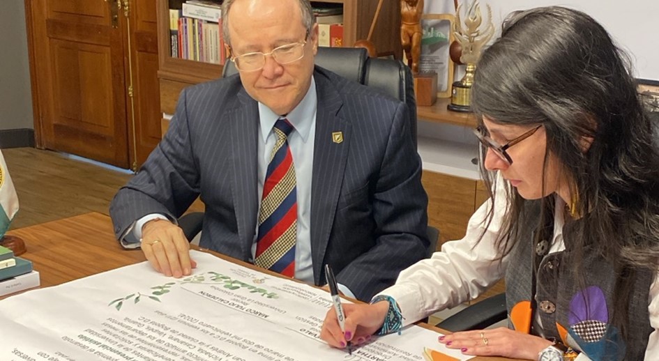 La URT y Universidad La Gran Colombia firman acuerdo de voluntades
