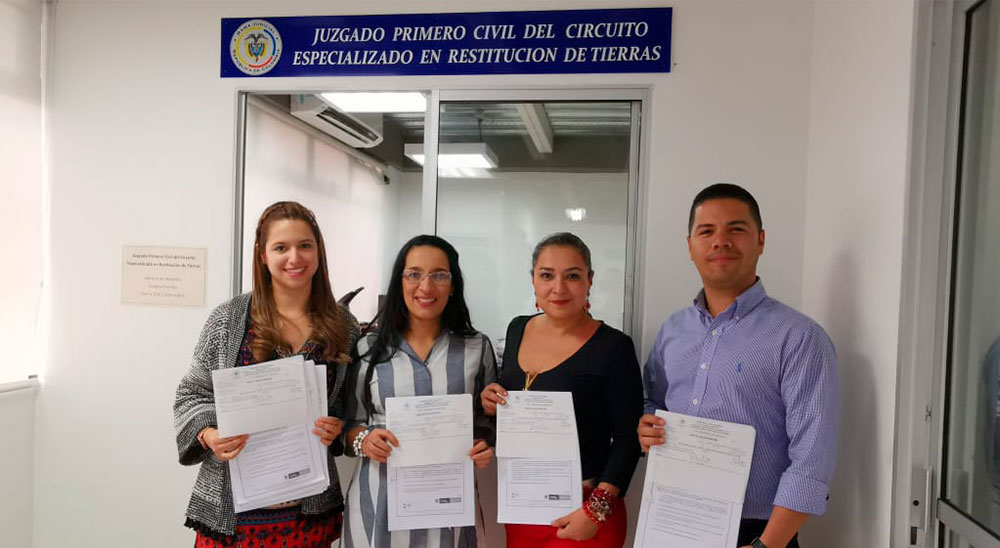 Con el apoyo de la Unidad de Restitución de Tierras (URT), familias de Samaná buscan recuperar 140 hectáreas 