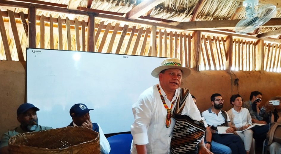 URT comprometida con la restitución y el saneamiento del territorio Arhuaco en la Sierra Nevada