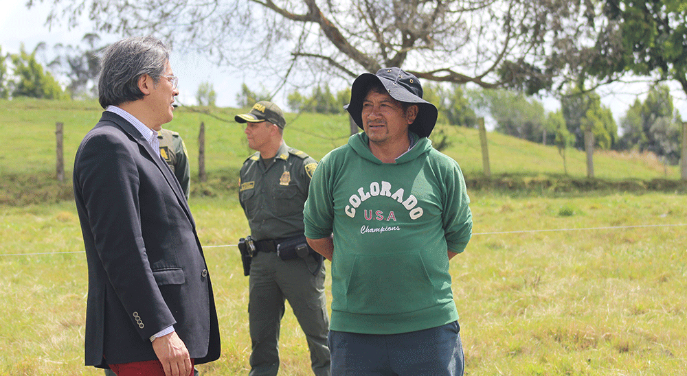 null“La restitución ha dejado huellas de transformación en la vida de los campesinos de Nariño”: Director General de la URT 