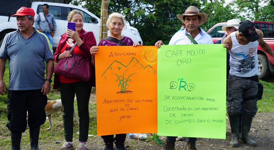 La URT impulsa proyectos productivos de 11 familias restituidas en Yacopí, Cundinamarca