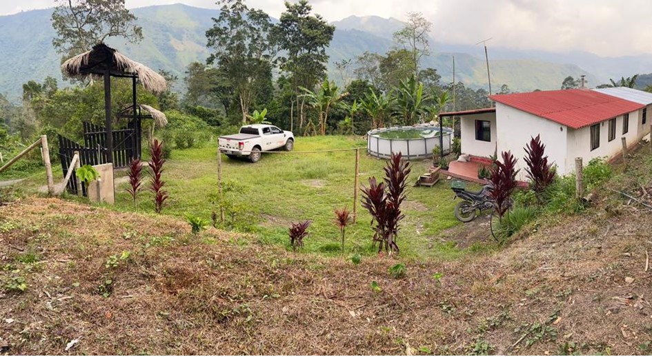 La vida y la esperanza se abre paso sobre las ruinas: la historia de la familia Cruz