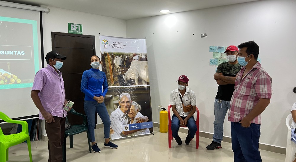 Comunidades conocen garantías que ofrece el proceso de restitución de tierras en el Cesar 